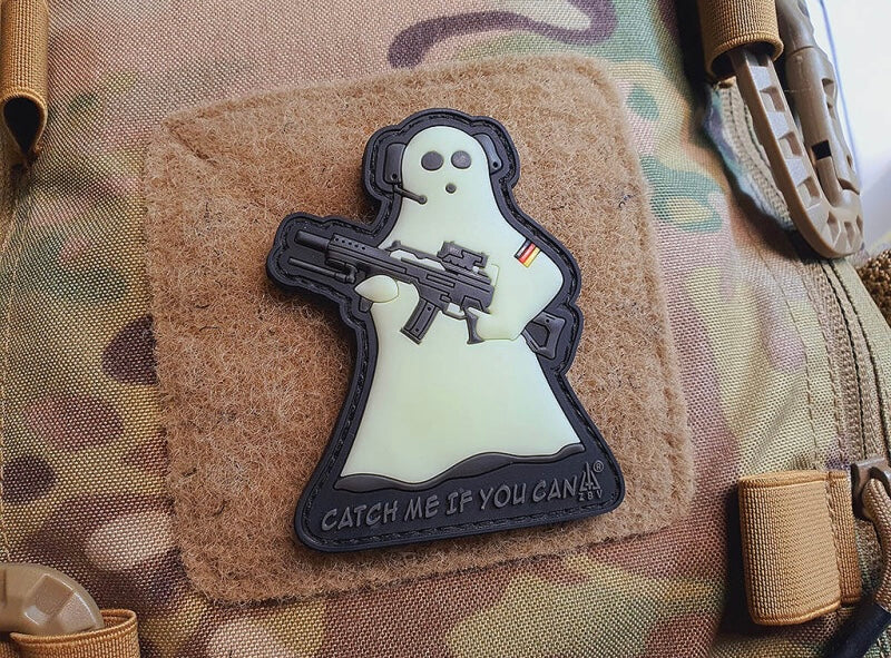 CMIYC Ghost Sniper Patch, gid, 3D Rubber Patch