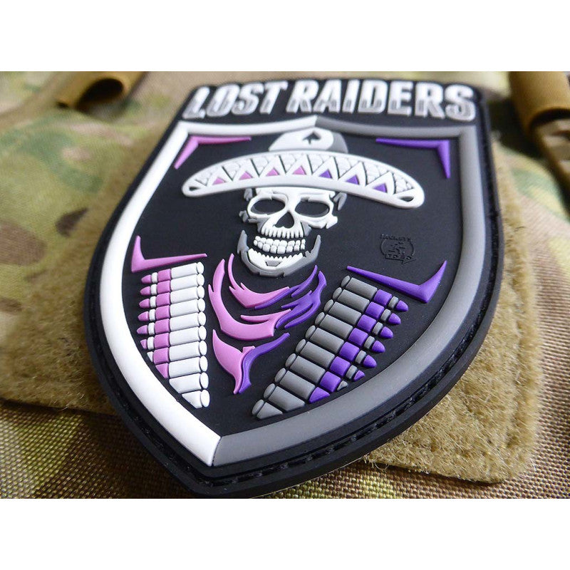 LOST RAIDERS Patch, fullcolor, 3D Rubber Patch