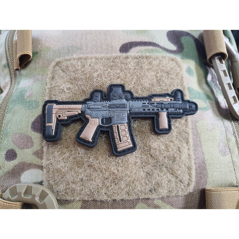 AR-15 Patch, fullcolor, 3D Rubber Patch