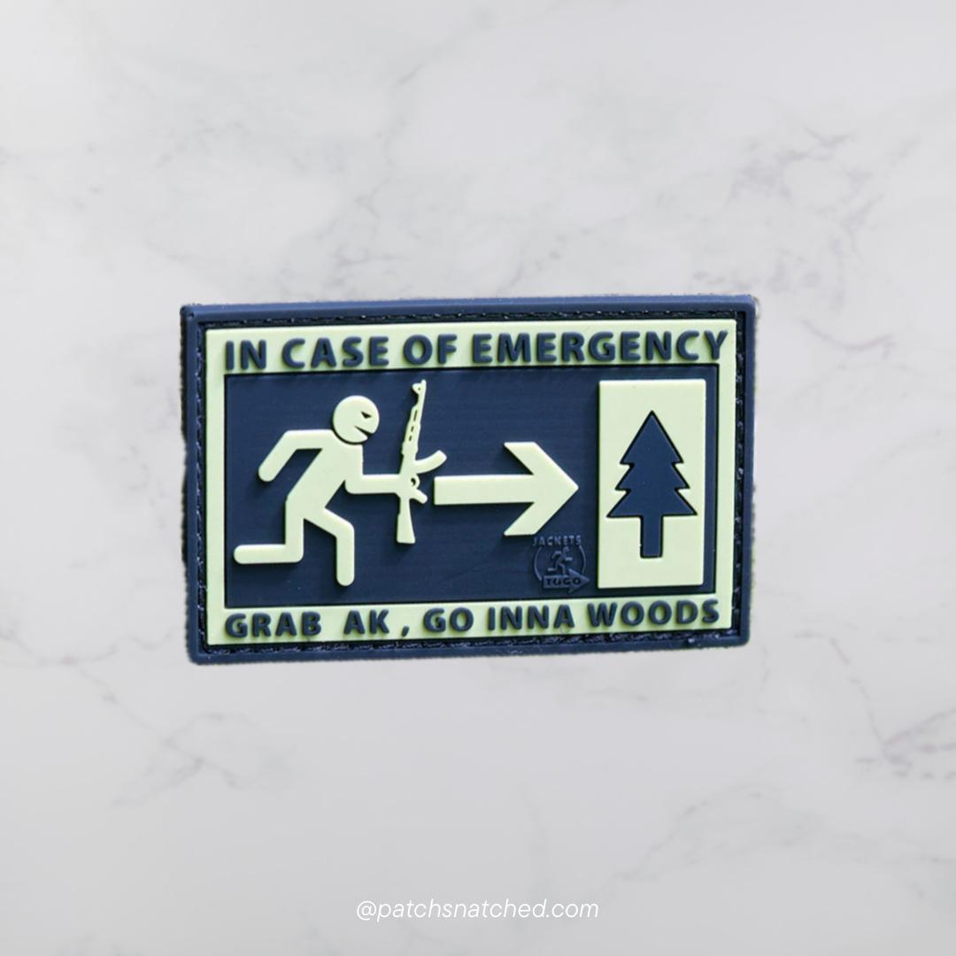 Emergency Patch, fullcolor / 3D Rubber patch