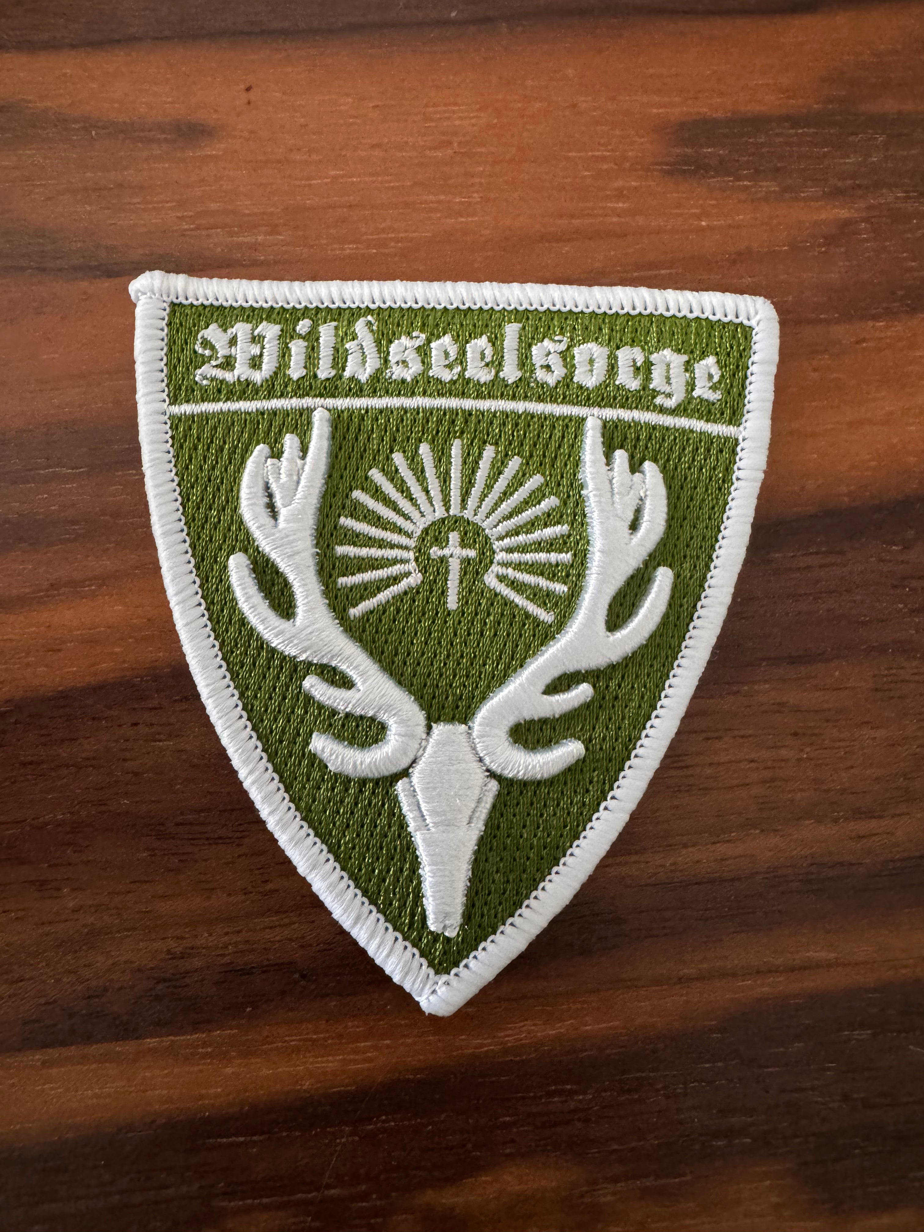 Wildseelsorge Patch, gestickter 3D Patch