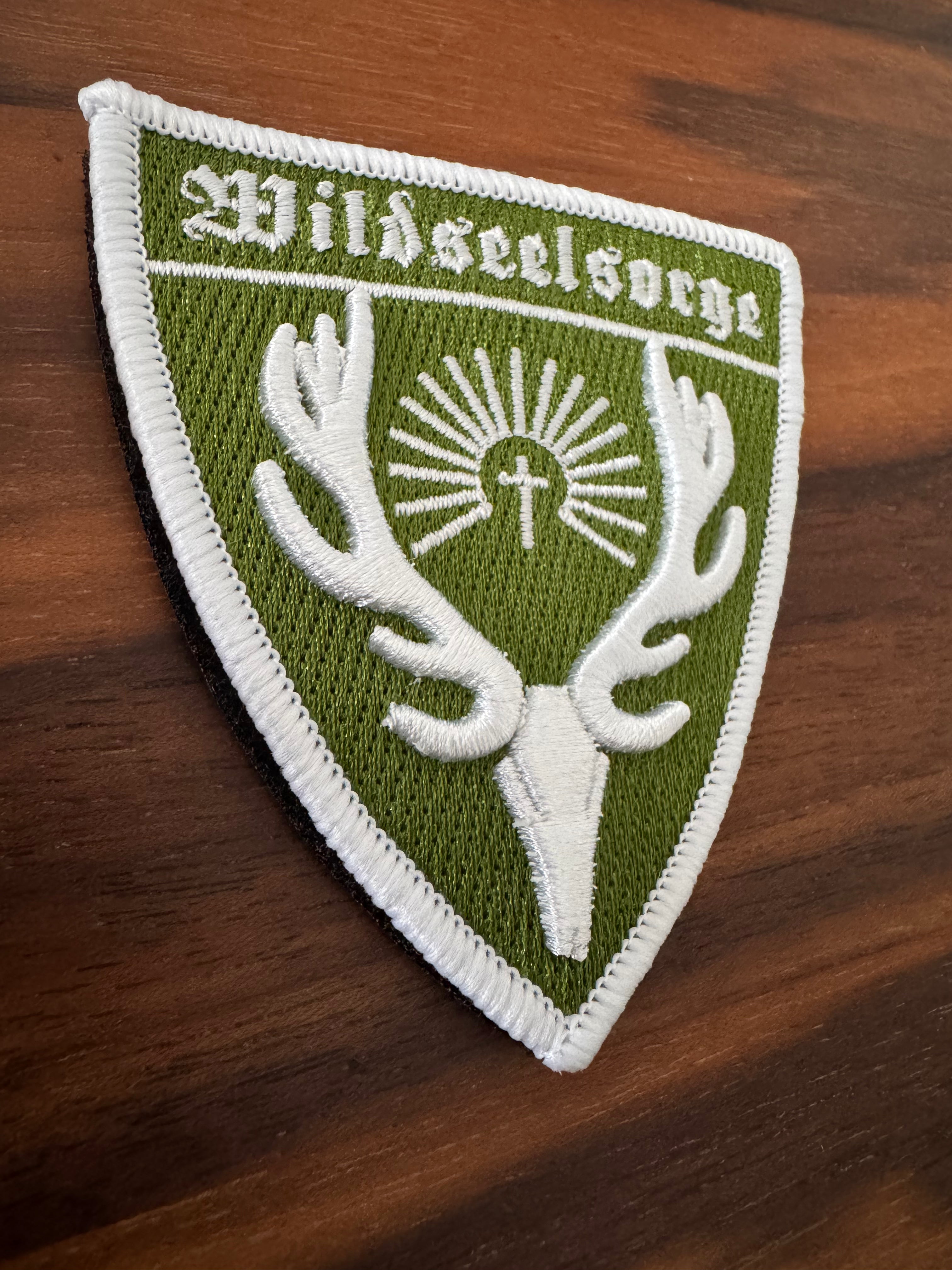 Wildseelsorge Patch, gestickter 3D Patch