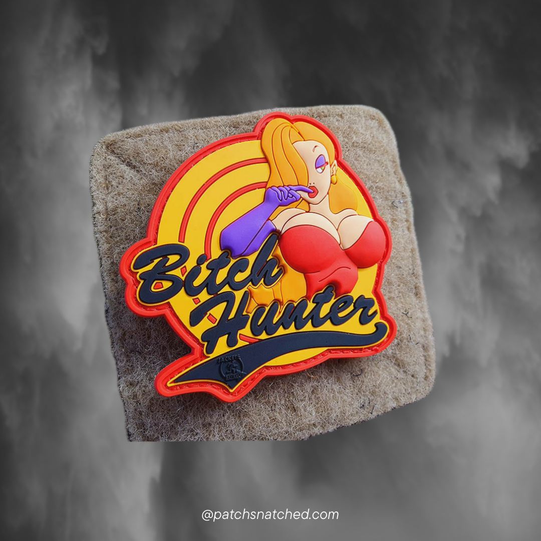 BitchHunter Patch, Fullcolor / 3D Rubber Patch