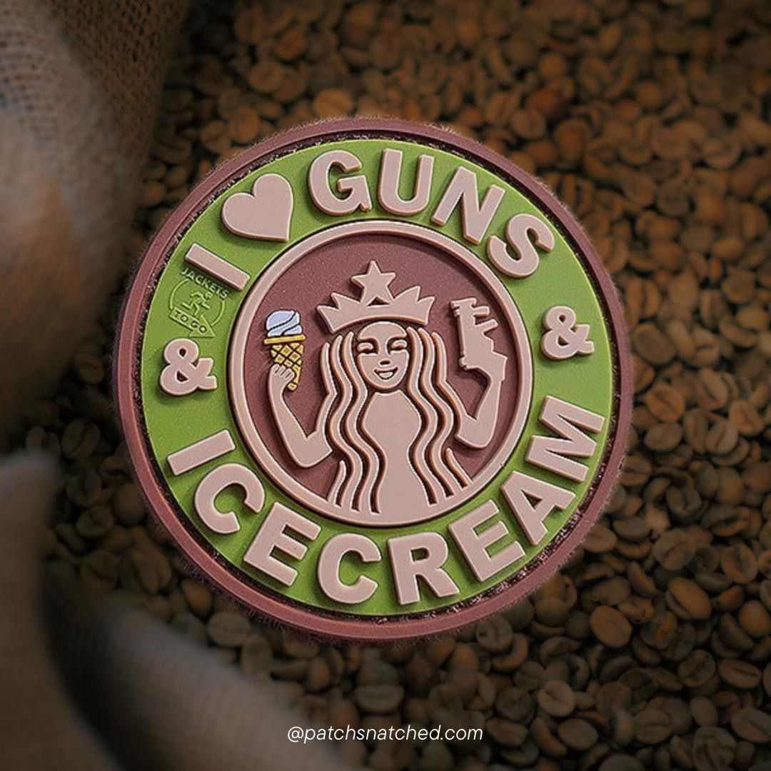 Guns and Icecream Patch, Multicam, 3D Rubber Patch