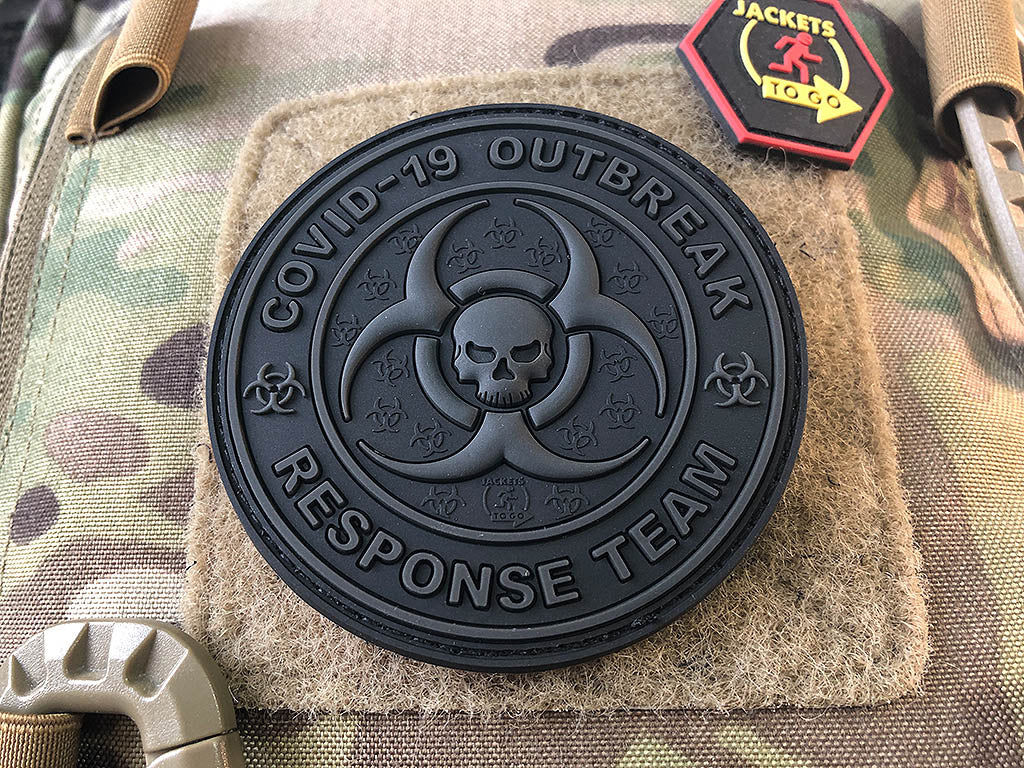 COVID 19 OUTBREAK RESPONSE TEAM Patch, blackops / 3D Rubber Patch