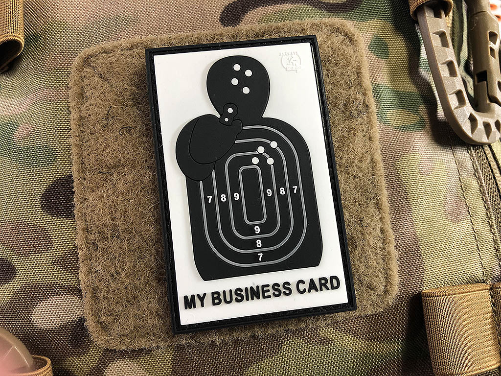 Business Card Patch, Fullcolor / 3D Rubber Patch - Patch Snatched