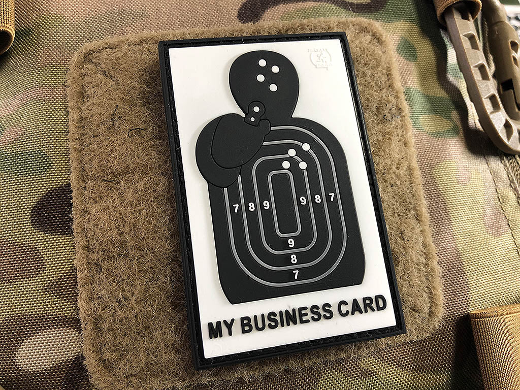 Business Card Patch, Fullcolor / 3D Rubber Patch - Patch Snatched