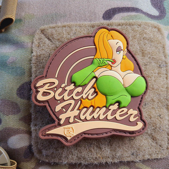 BitchHunter Patch, multicam / 3D Rubber Patch
