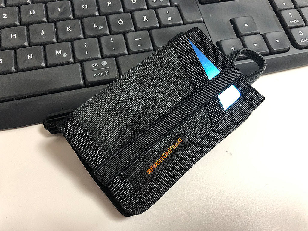 CC Patch Wallet, KryptecBlack, SPAEHER First on Field. - Patch Snatched