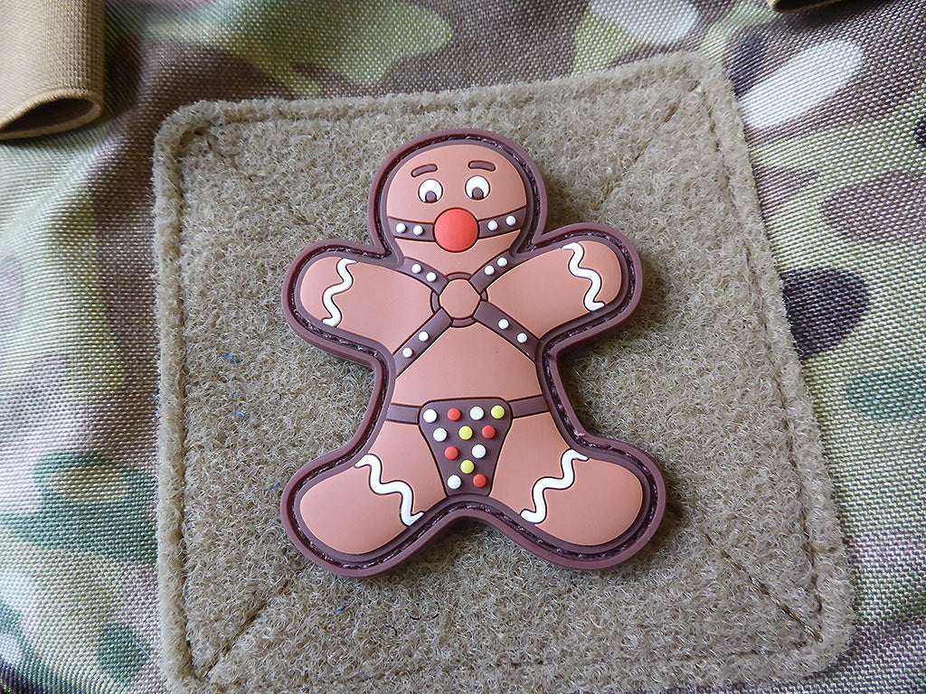 BONDAGED GINGERBREAD Patch / 3D Rubber Patch