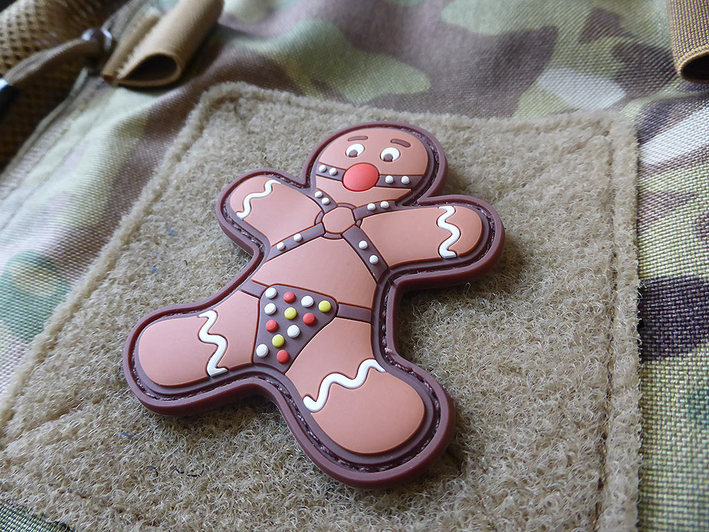 BONDAGED GINGERBREAD Patch / 3D Rubber Patch