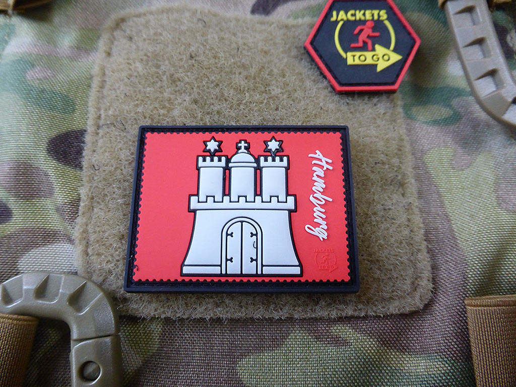 Hamburger Stempelsammlungs-Patch / 3D-Rubber-Patch