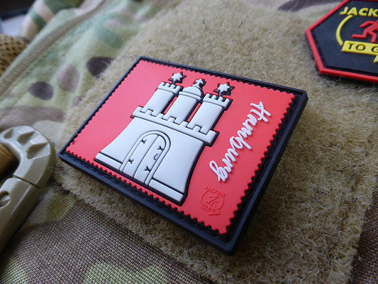 Hamburger Stempelsammlungs-Patch / 3D-Rubber-Patch