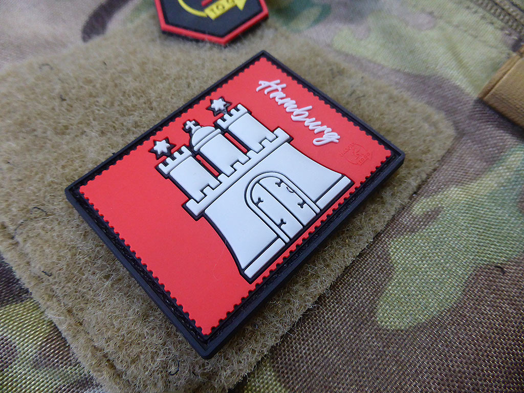 Hamburger Stempelsammlungs-Patch / 3D-Rubber-Patch