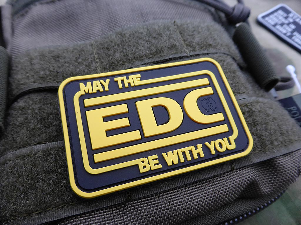 EDC / Every Day Carry Patch, fullcolor / 3D Rubber Patch - Patch Snatched